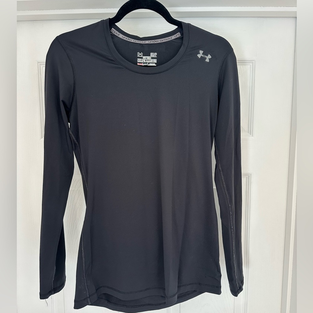 Under Armour Fitted Black Dry Fit Shirt